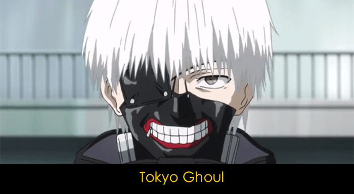 En iyi 20 anime - Tokyo Ghoul